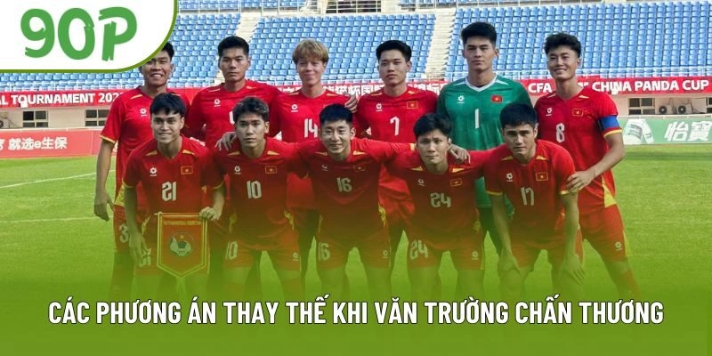 Các phương án thay thế khi Văn Trường chấn thương